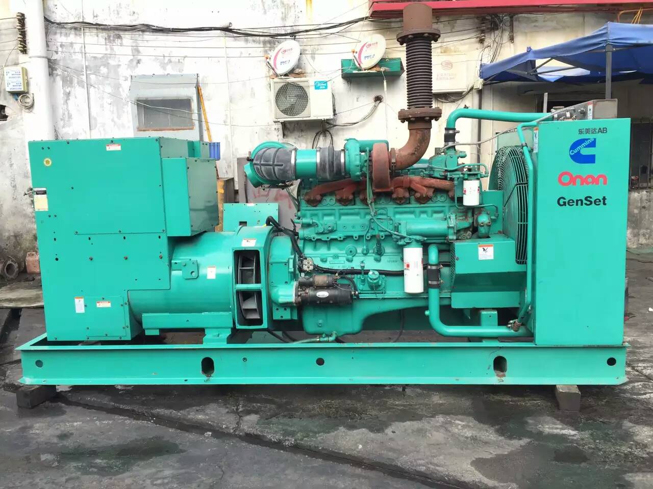 库车租赁发电机-柴油发电机不正常冒烟的原因